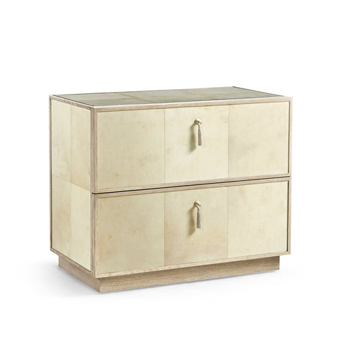 Jonathan Charles Hydra Parchment Nightstand