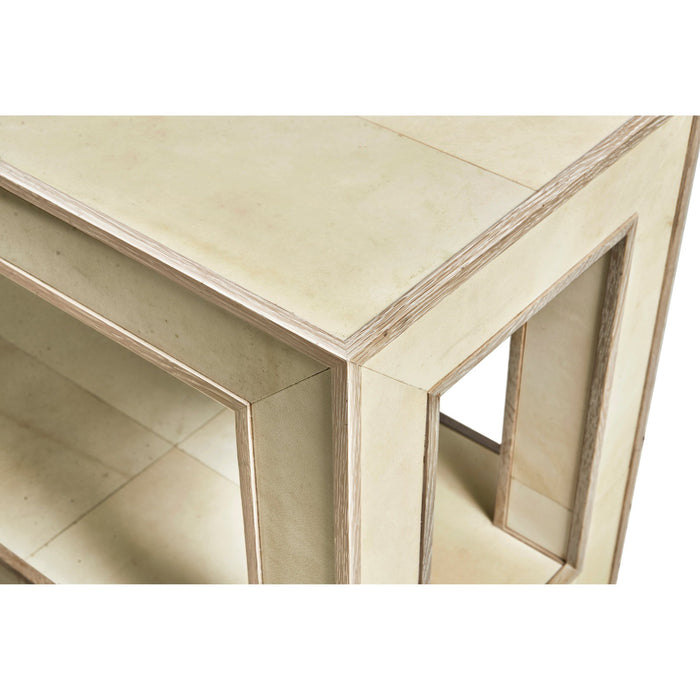 Jonathan Charles Hydra Parchment Console Table