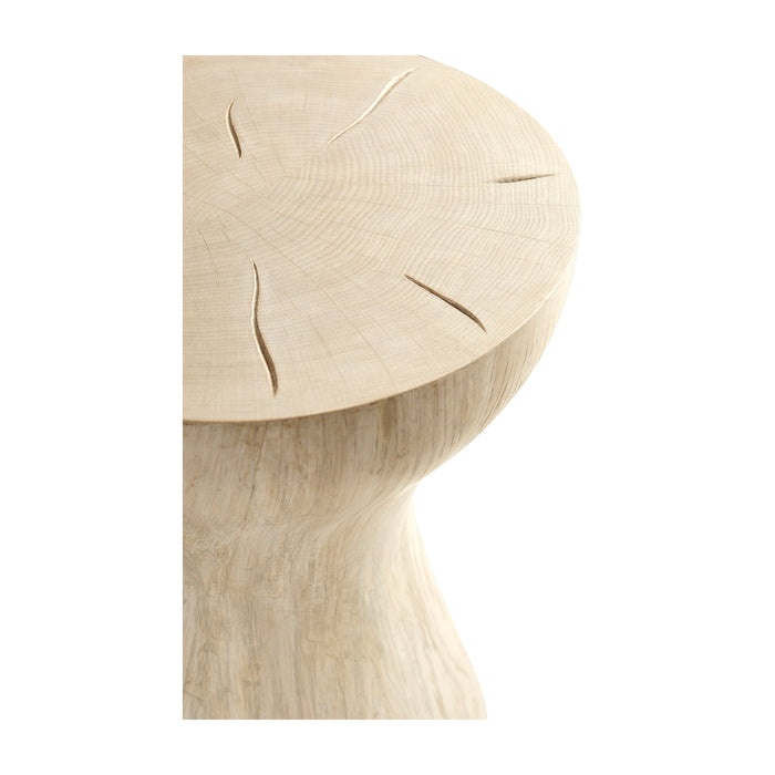 Jonathan Charles Seamount Oak Buncher Stool 500411-BLO