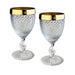 Vista Alegre Bicos Gold Goblets Golden - Set of 2