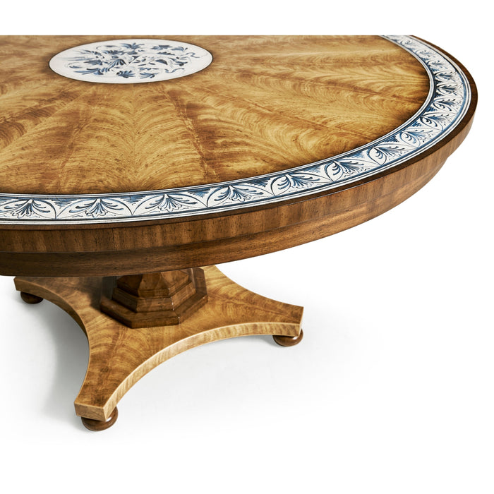 Jonathan Charles Vermeer Round Pedestal Dining Table