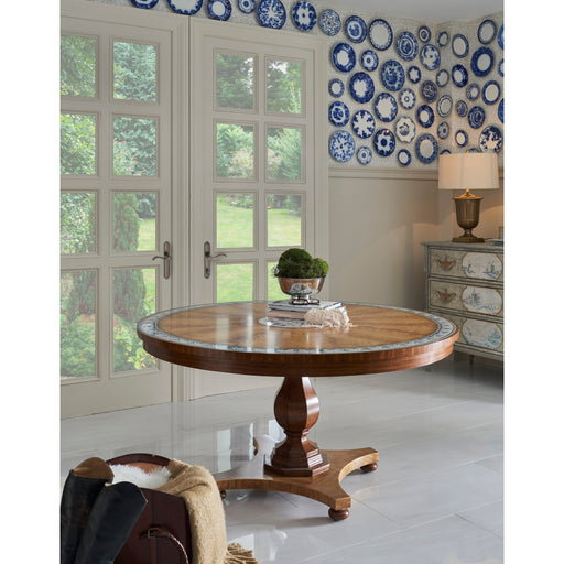 Jonathan Charles Vermeer Round Pedestal Dining Table