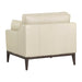 Sunpan Mackenzie Armchair - Astoria Cream Leather