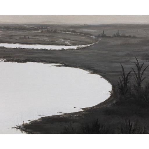 Sunpan Lonesome Wetlands - 60" X 60" - Black Floater Frame