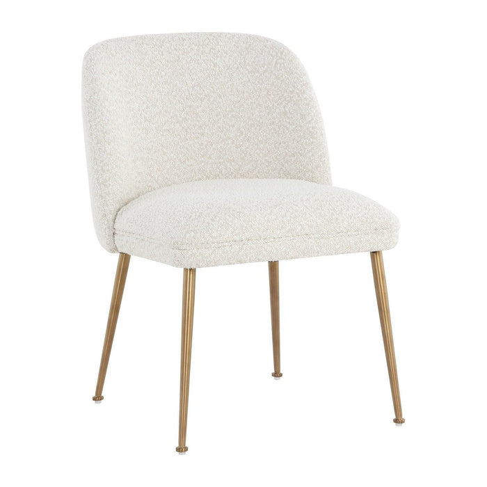 Sunpan Lyne Dining Chair - Copenhagen White