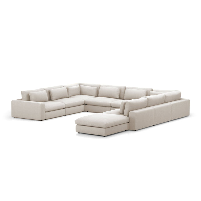 Bloor 8-Piece Sectional with Ottoman