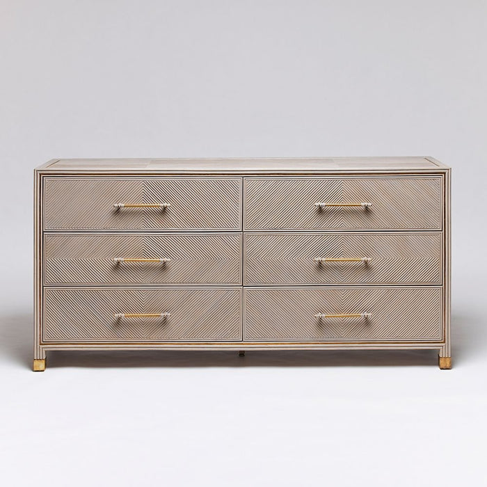 Interlude Home Jensen 6 Drawer Chest