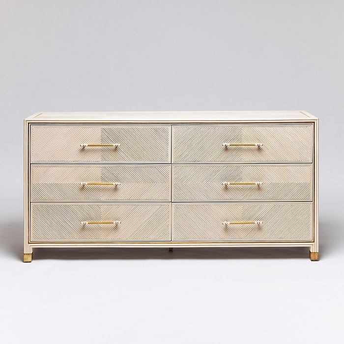 Interlude Home Jensen 6 Drawer Chest