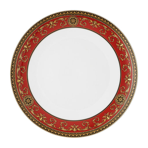 Versace Medusa Red Modern Dinner Plate