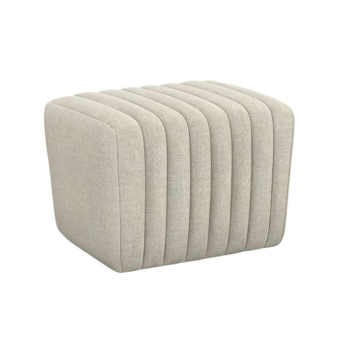 Interlude Home Channel Ottoman