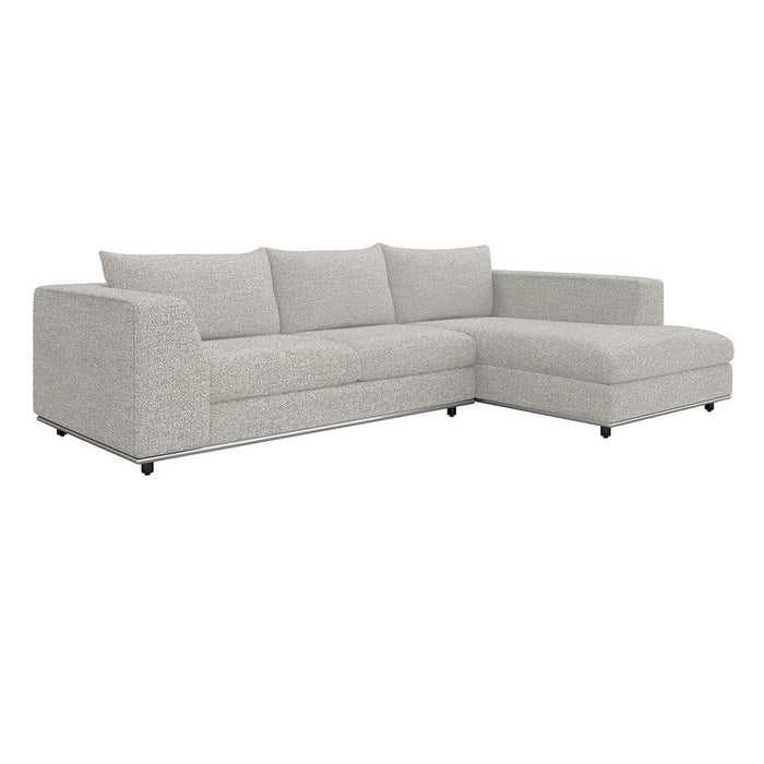 Interlude Home Comodo Chaise Sectional