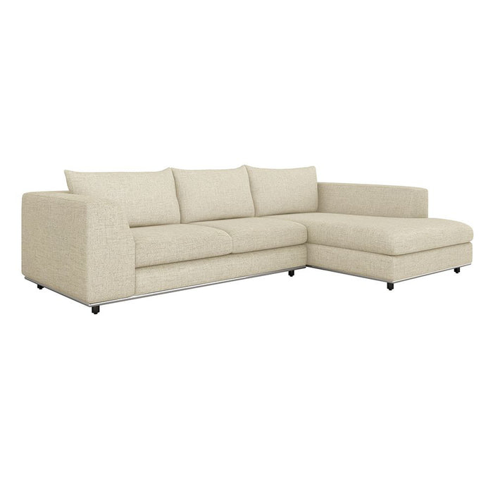 Interlude Home Comodo Chaise Sectional