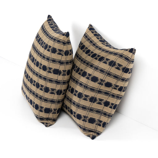 Striped Ikat Pillow - Set of 2 DSC