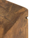 Teak Square Stool - Teak Root