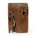 Teak Square Stool - Teak Root