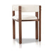 Vittoria Dining Armchair-Knoll Natural