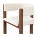 Vittoria Dining Armchair-Knoll Natural