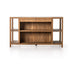 Indira Kitchen Island-Smoked Acacia