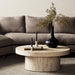 Hudson Pedestal Coffee Table