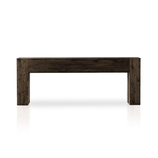 Abaso Console Table in Ebony Oak