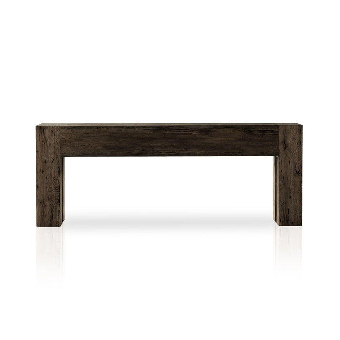 Abaso Console Table in Ebony Oak