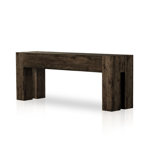 Abaso Console Table in Ebony Oak