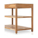 Indira Small Kitchen Island-White Marble