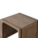 Four Hands Henry End Table-Rustic Grey Veneer DSC