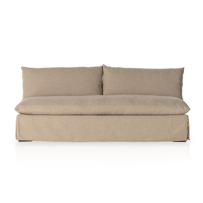 Grant Slipcover Armless Sofa