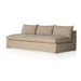 Grant Slipcover Armless Sofa