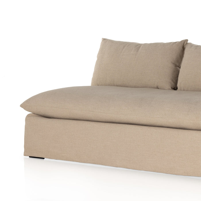 Grant Slipcover Armless Sofa