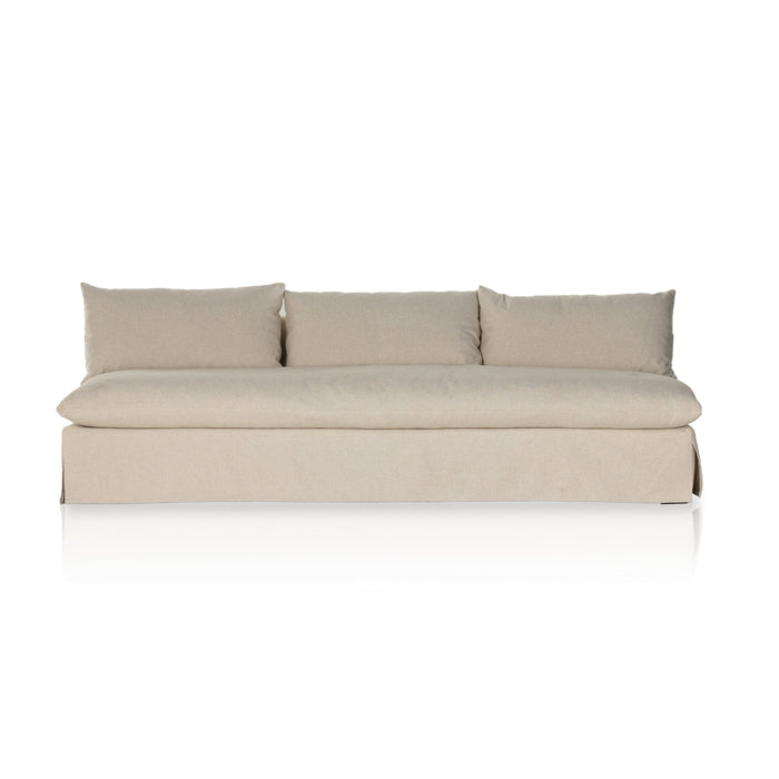 Grant Slipcover Armless Sofa