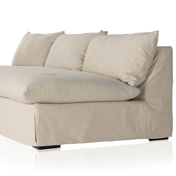 Grant Slipcover Armless Sofa