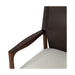 Lulu Desk Chair-Espresso Leather Blend