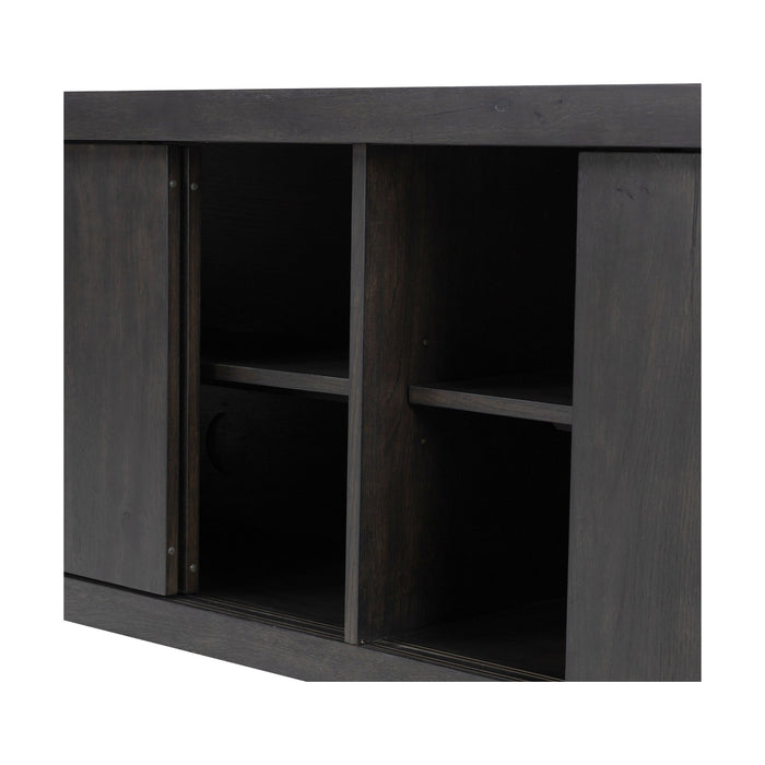 Laredo Media Console-Smoked Black Veneer