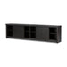 Laredo Media Console-Smoked Black Veneer