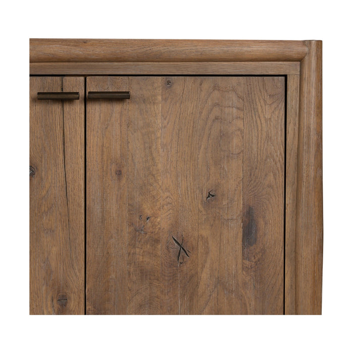 Glenview 6 Door Sideboard-Weathered Oak