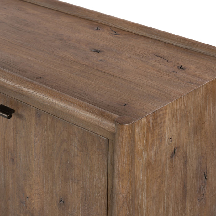 Glenview 6 Door Sideboard-Weathered Oak