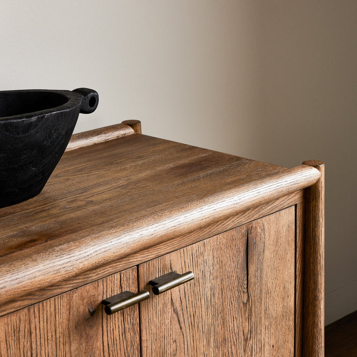 Glenview 6 Door Sideboard-Weathered Oak