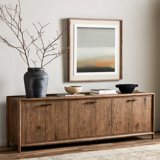 Glenview 6 Door Sideboard-Weathered Oak