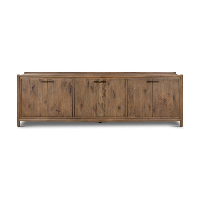 Glenview 6 Door Sideboard-Weathered Oak