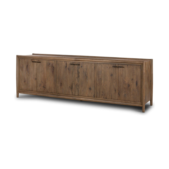 Glenview 6 Door Sideboard-Weathered Oak