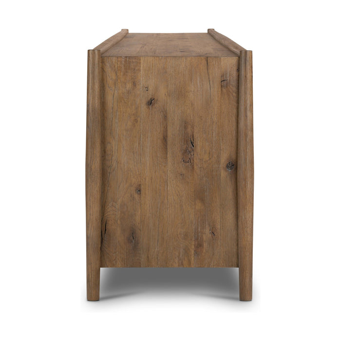 Glenview 6 Door Sideboard-Weathered Oak