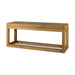 Parsons Console Table with Floating Top-Caramel