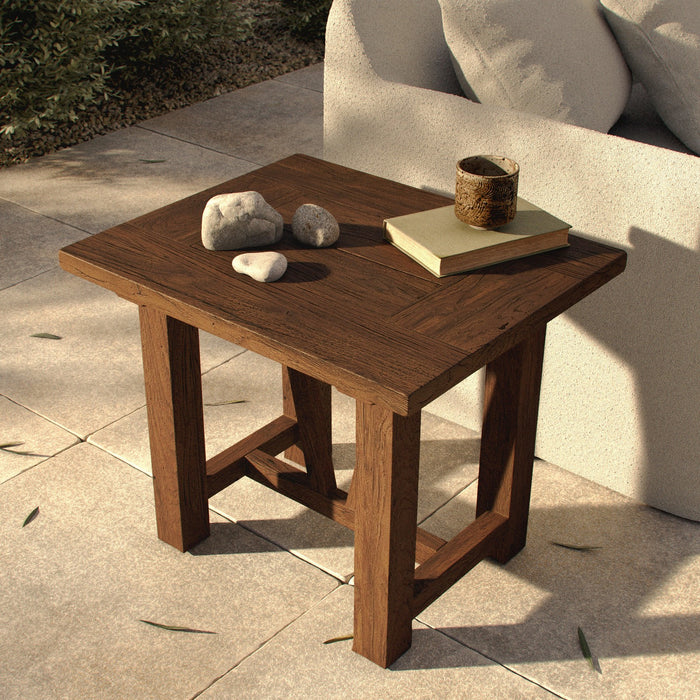 Stewart Outdoor End Table-Heritage