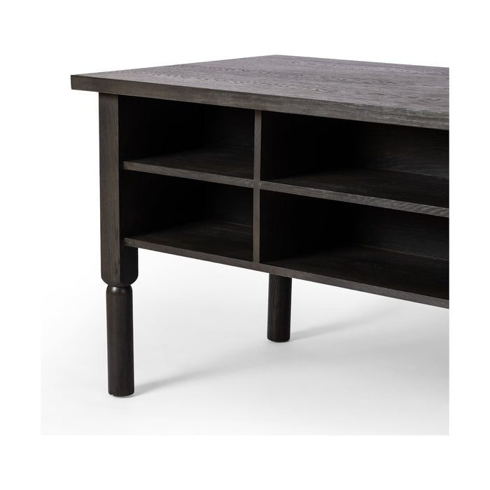 Concord Desk-Charcoal Oak