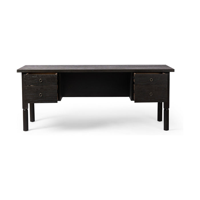 Concord Desk-Charcoal Oak