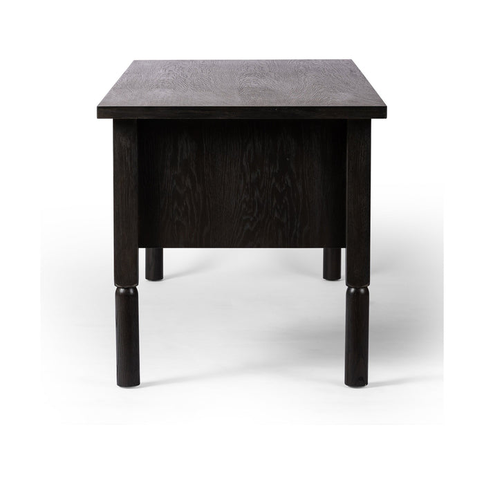 Concord Desk-Charcoal Oak