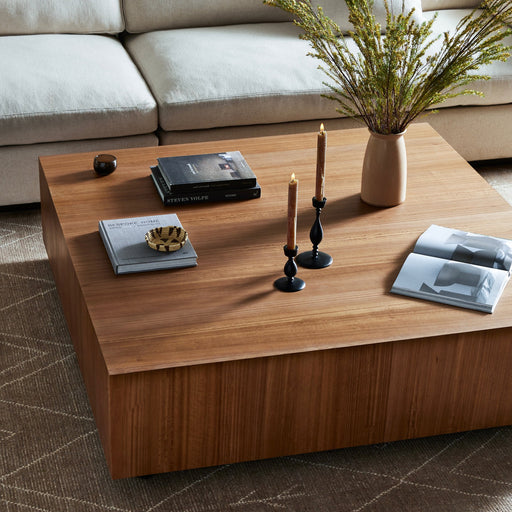 Hudson Large Square Coffee Table-Natural