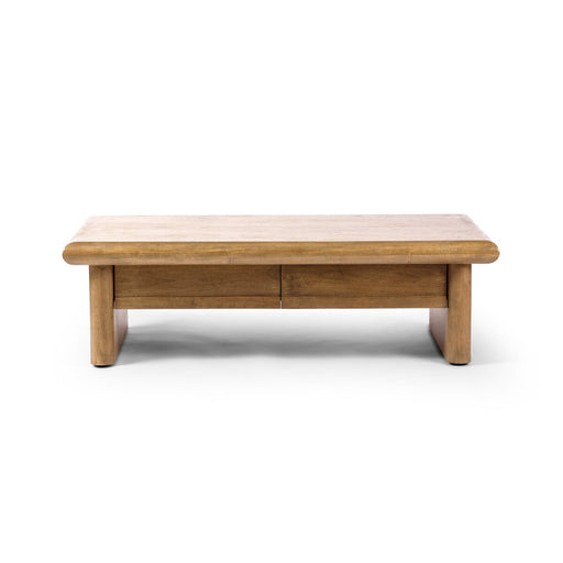 Four Hands Murray Coffee Table - Weathered Parawood DSC